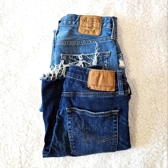 AMERICAN EAGLE/HOLLISTER MENS SHORTS SIZE 30 - Picture 2 of 8